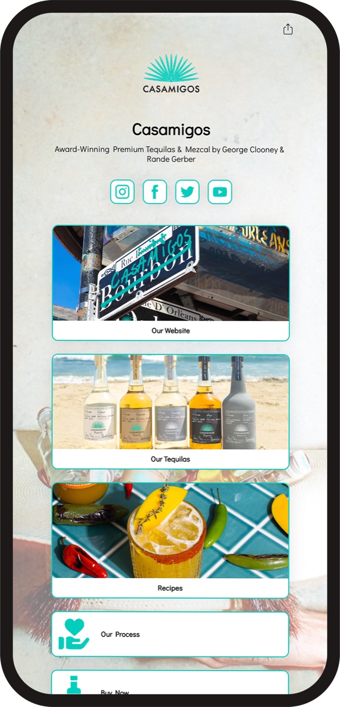Casamigos flowpage